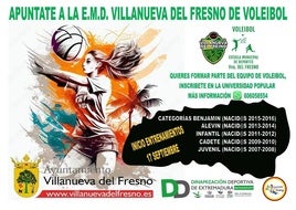 La Escuela Municipal de Voleibol abre las inscripciones