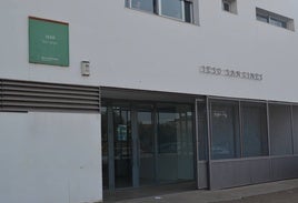 Entrada del IESO San Ginés.