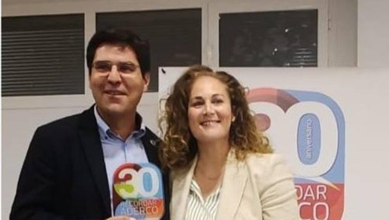 Ramón Díaz Farias recogió un reconocimiento a sus ocho años de presidencia en Aderco