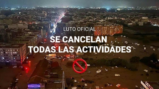 Se suspenden todas las actividades de los próximos días de luto oficial