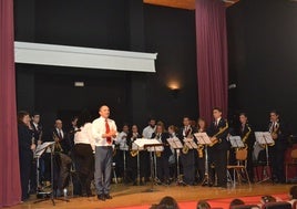 Imagen de archivo de un concierto de la Banda de Musica Municipal.
