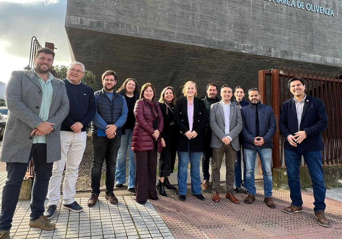 El regidor asistió a la reunión sobre los avances del 'Plan de Sostenibilidad Turística' Comarca de Olivenza