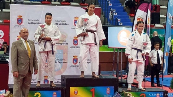 La judoka de la EMD local Judith García subcampeona en la Copa de España Infantil