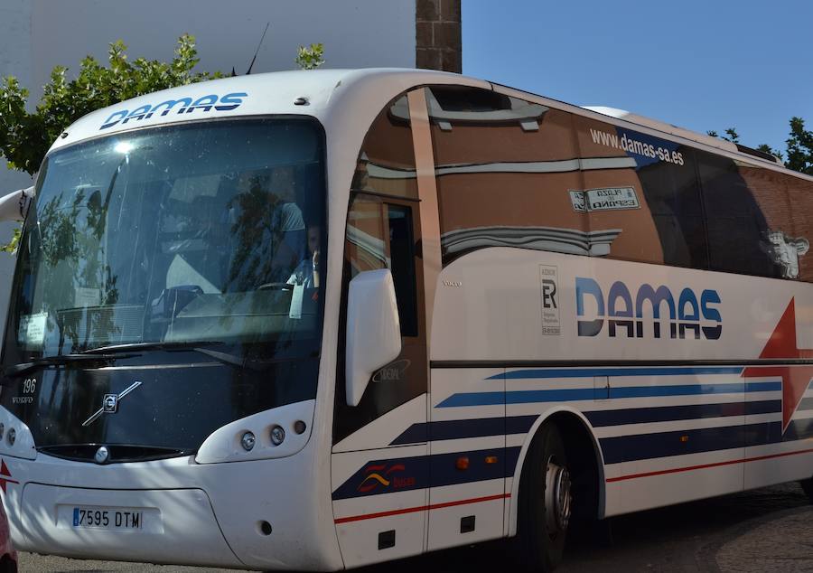 Utobús Damas linea Vva-Badajoz. A.P