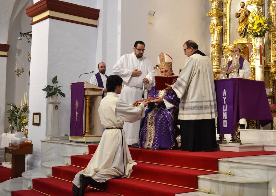 J.M. Álvarez recibió el Ministerio de manos del Arzobispo. A.P