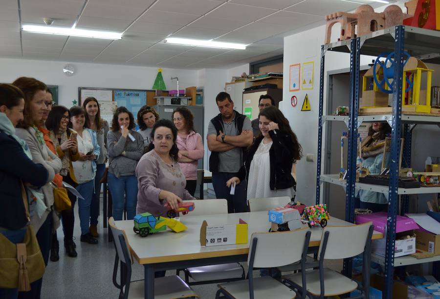 Momento de la visita de puertas abiertas.A.P