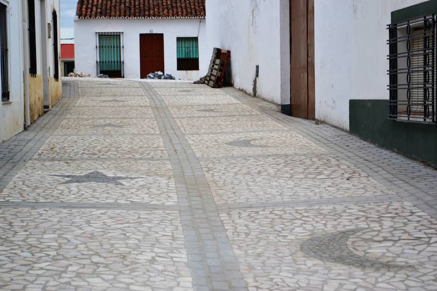 Desarrollo de las obras en la calle del Castillo. A.P