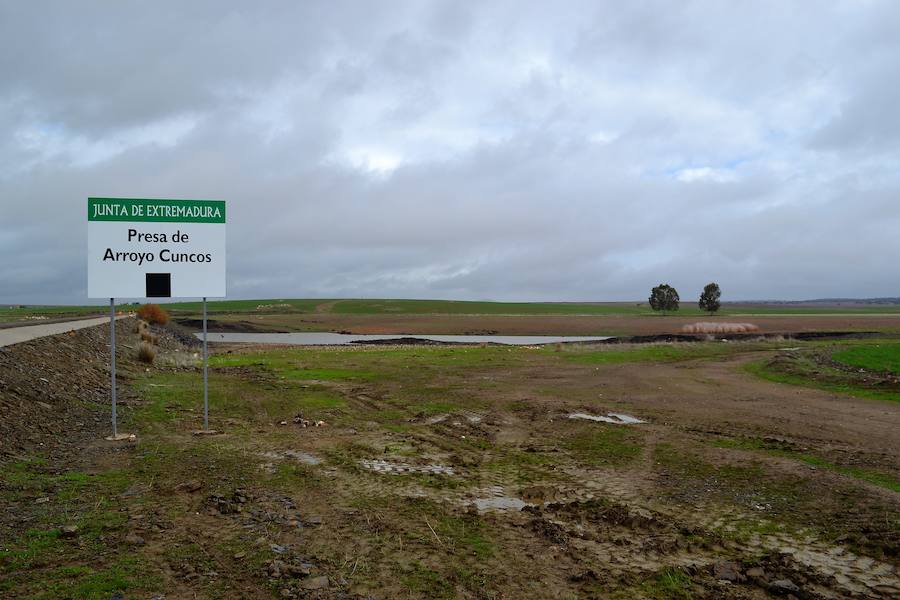 Pantano de Cuncos desde donde se realizarán captaciones de agua. A.P