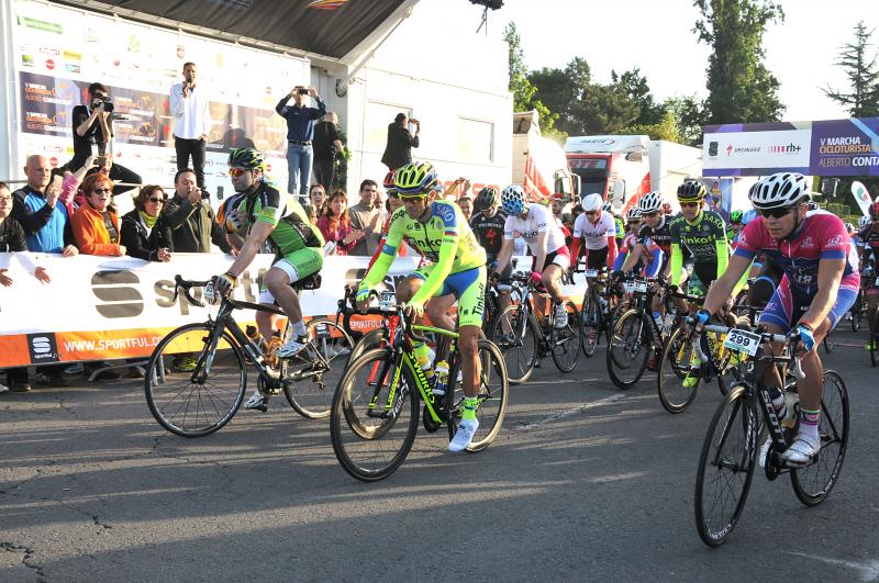 Marcha Ciclista Alberto Contador