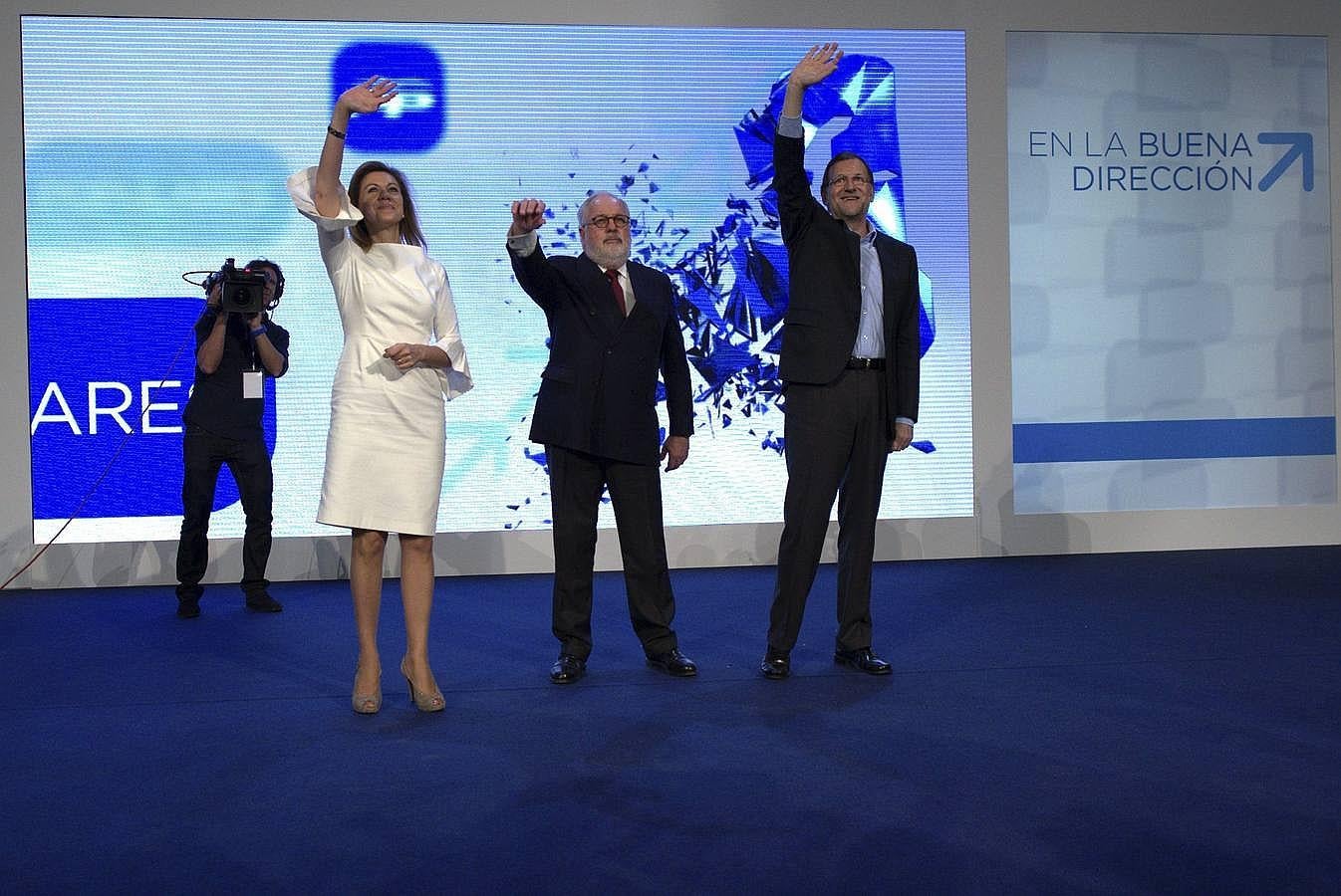 Rajoy presenta en Toledo la lista del PP para las elecciones europeas