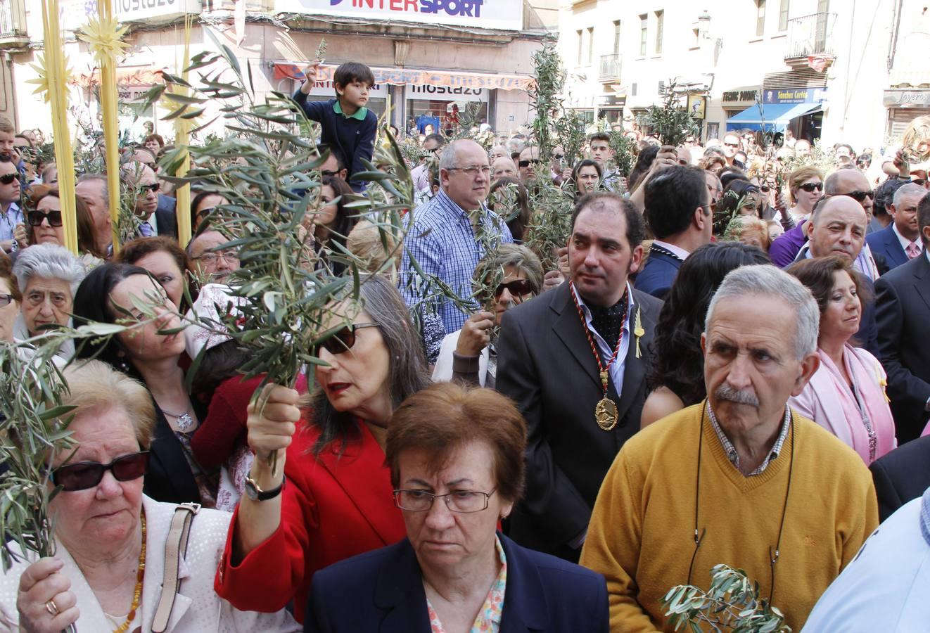 Un Domingo de Ramos con gran afluencia de público