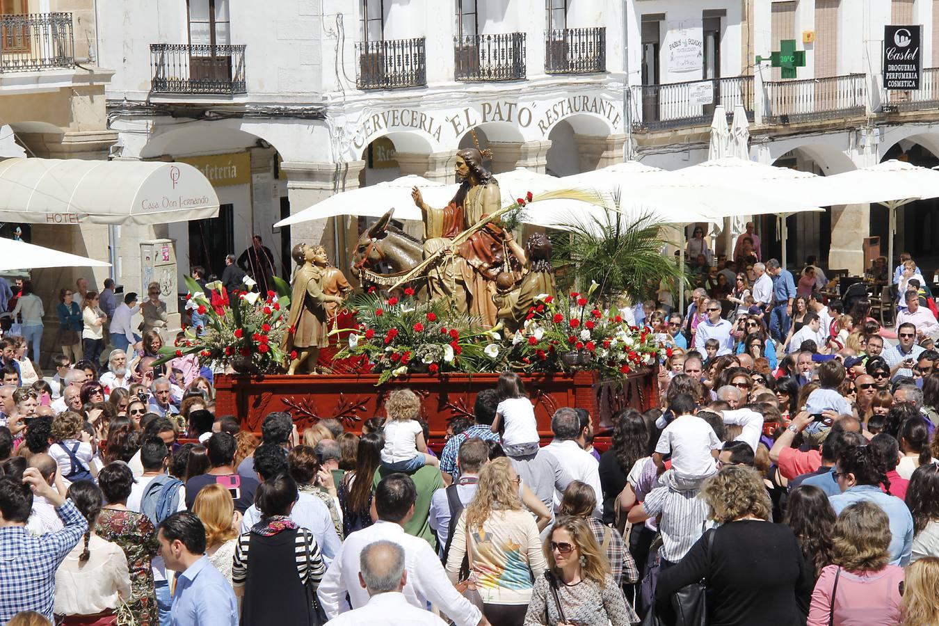 Un Domingo de Ramos con gran afluencia de público