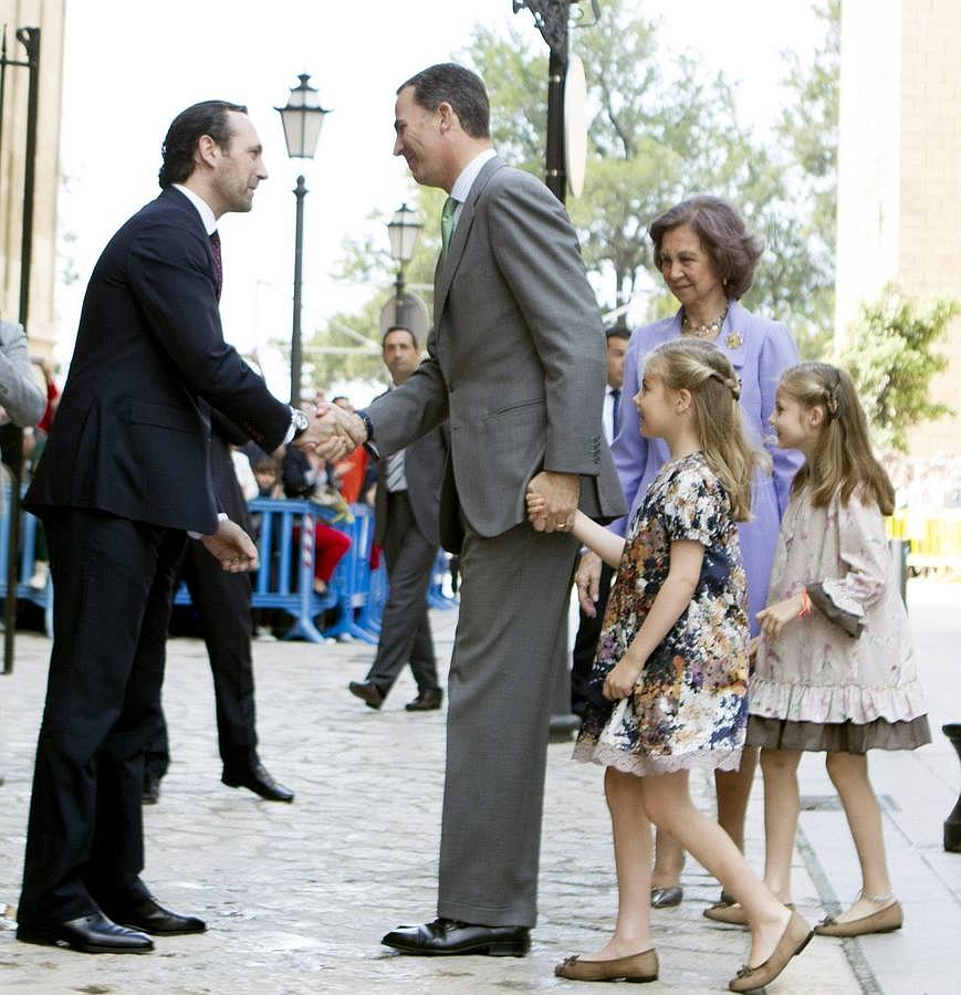 Los Reyes y los Príncipes acuden a la Misa del Domingo de Pascua