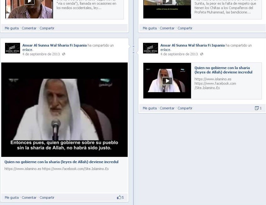 El activismo en internet de la red yihadista desarticulada en Melilla