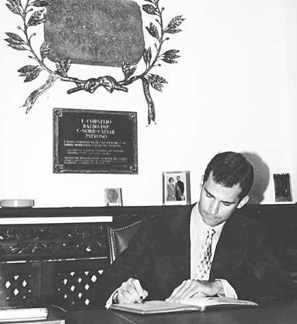 13.06.1996. Felipe en Cáceres