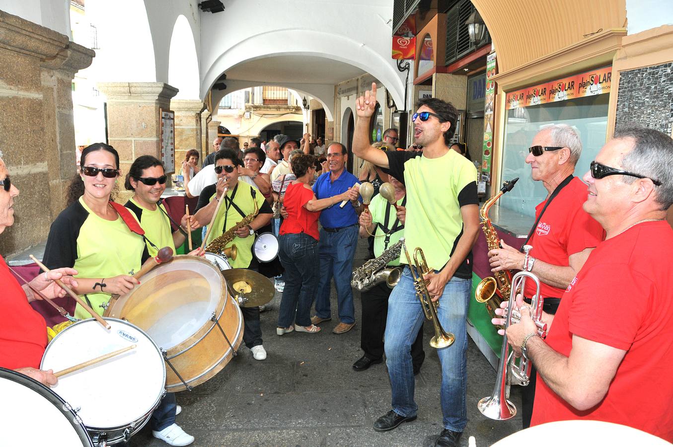 Día de cañas en la Feria de Plasencia