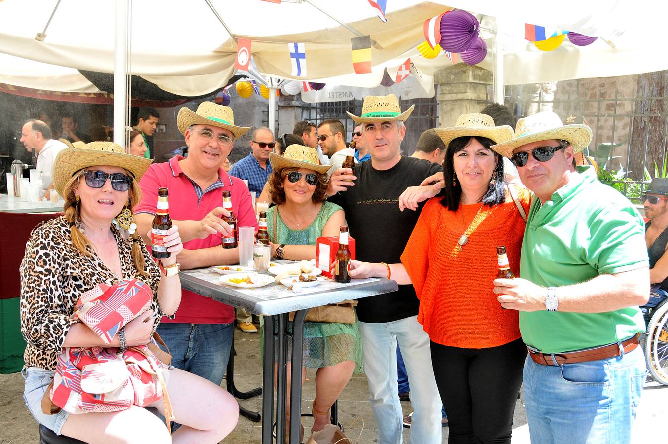 Día de cañas en la Feria de Plasencia