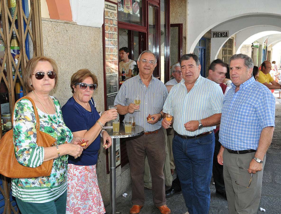 Día de cañas en la Feria de Plasencia