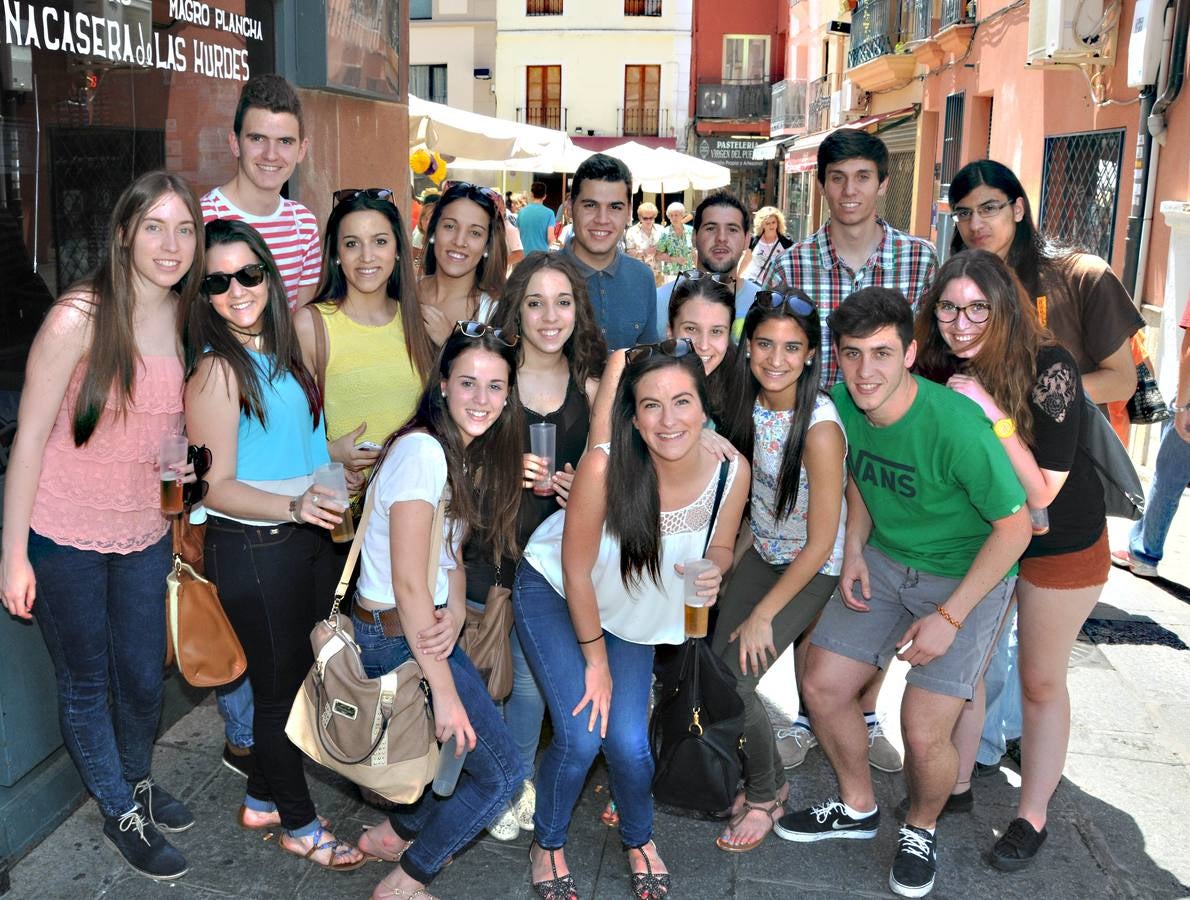 Día de cañas en la Feria de Plasencia