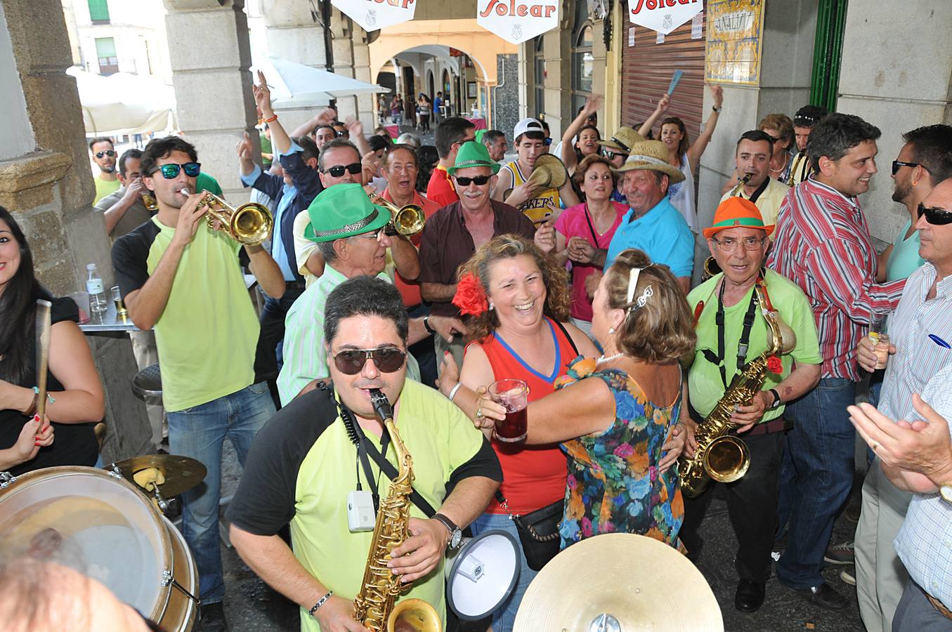 Ambiente del viernes en la Feria de Plasencia