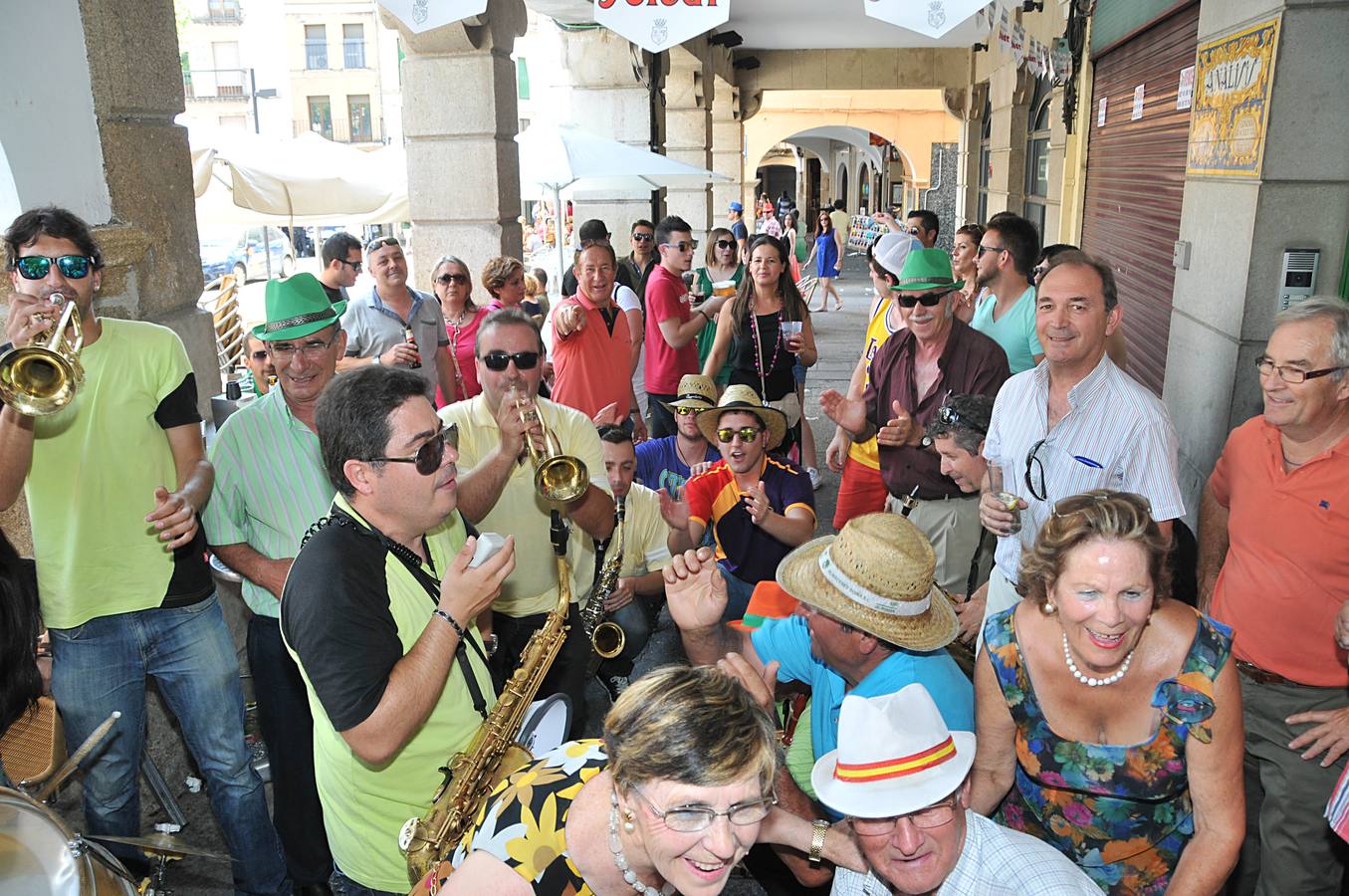 Ambiente del viernes en la Feria de Plasencia