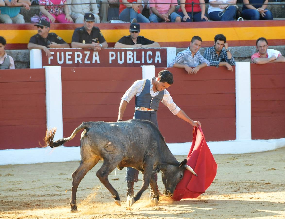 Tentadero público con Emilio de Justo y Anbel Posada