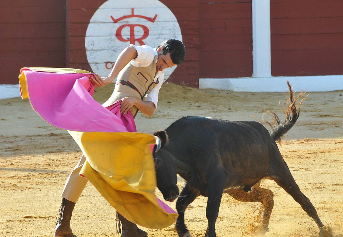 Tentadero público con Emilio de Justo y Anbel Posada