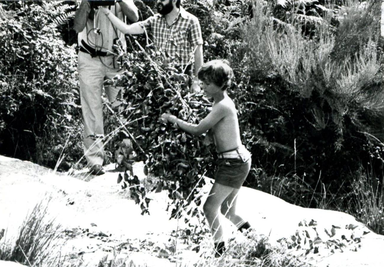 En Julio de 1980, el Principe elipe pasa unos días de vacaciones en Aldeanueva de la Vera, en la provincia de Cáceres.