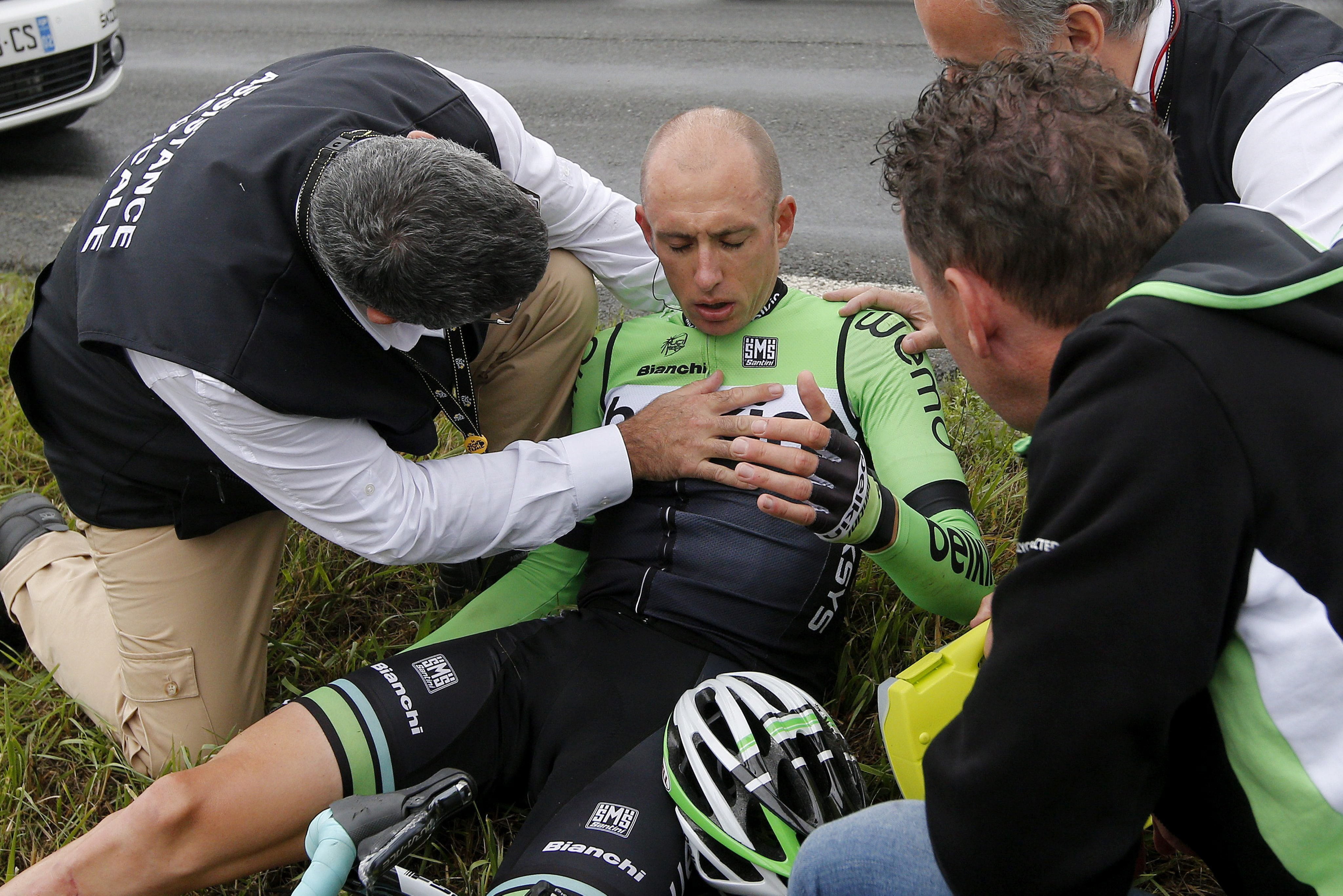 Victoria de Trentin delante de Sagan en la 7ª etapa del Tour de Francia