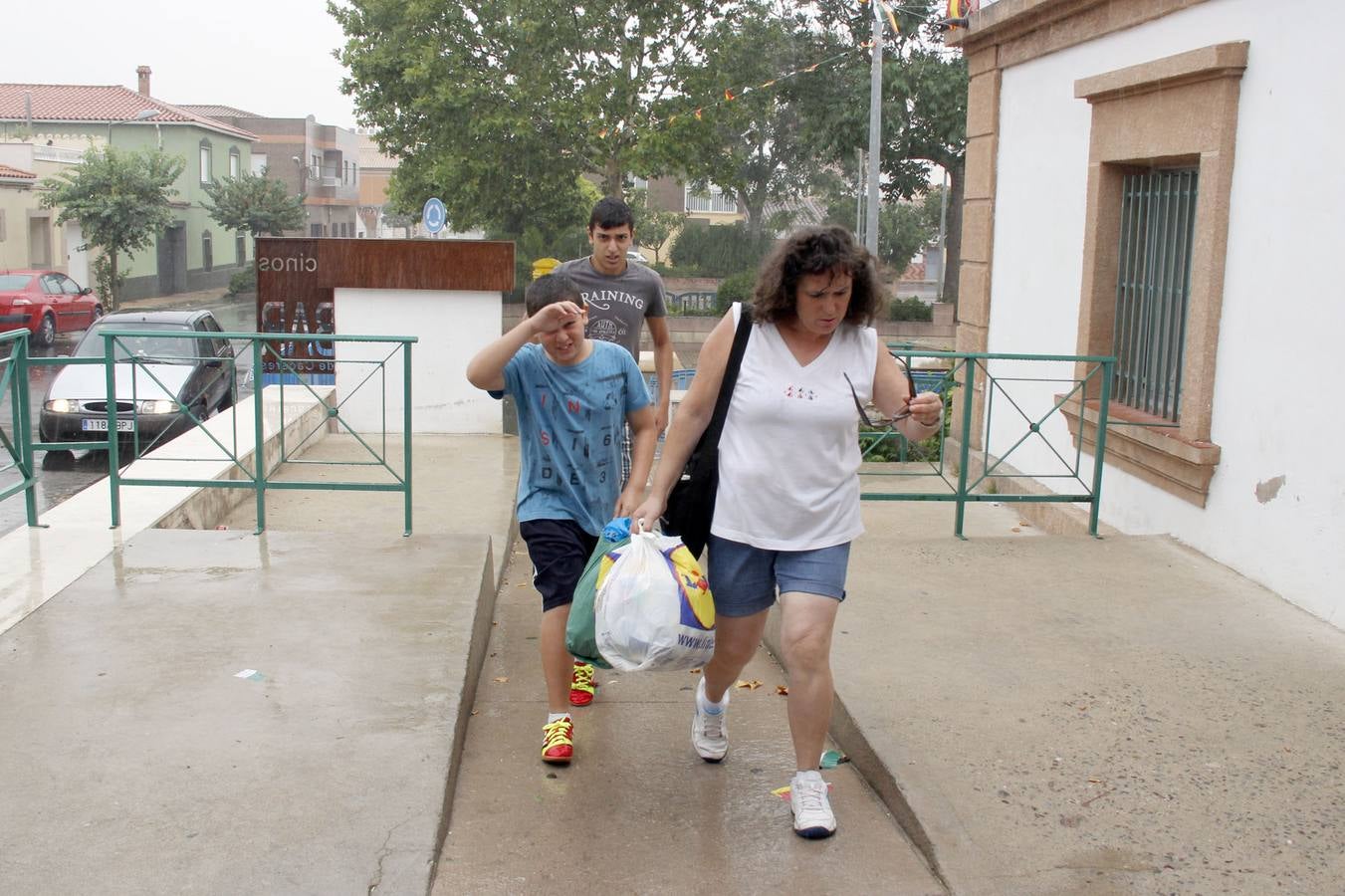 Fiesta de Santa Lucía pasada por agua