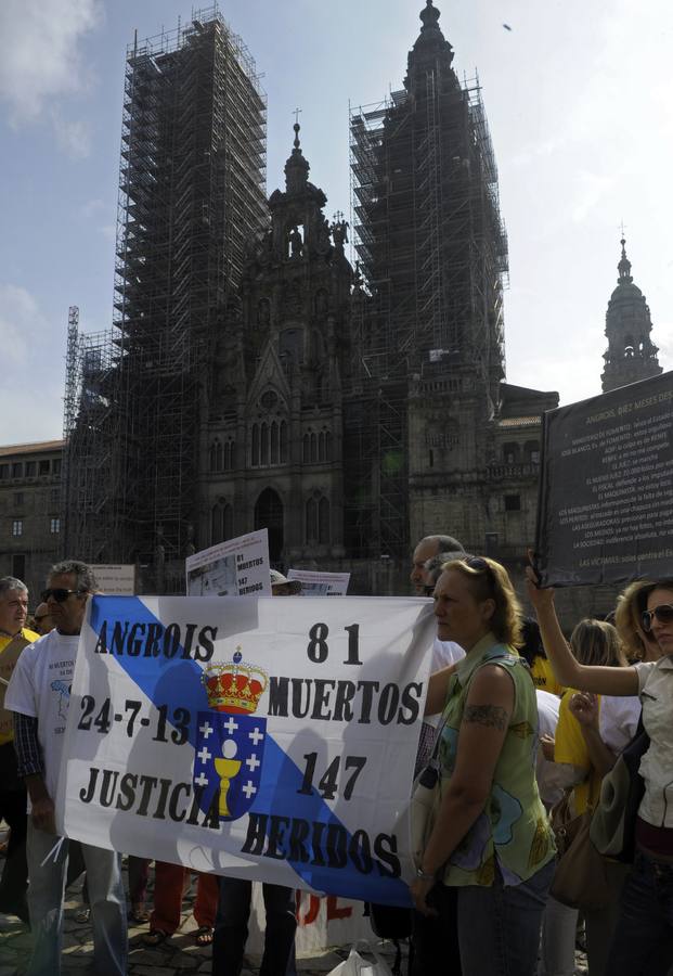 Las víctimas del Alvia se unen en el dolor