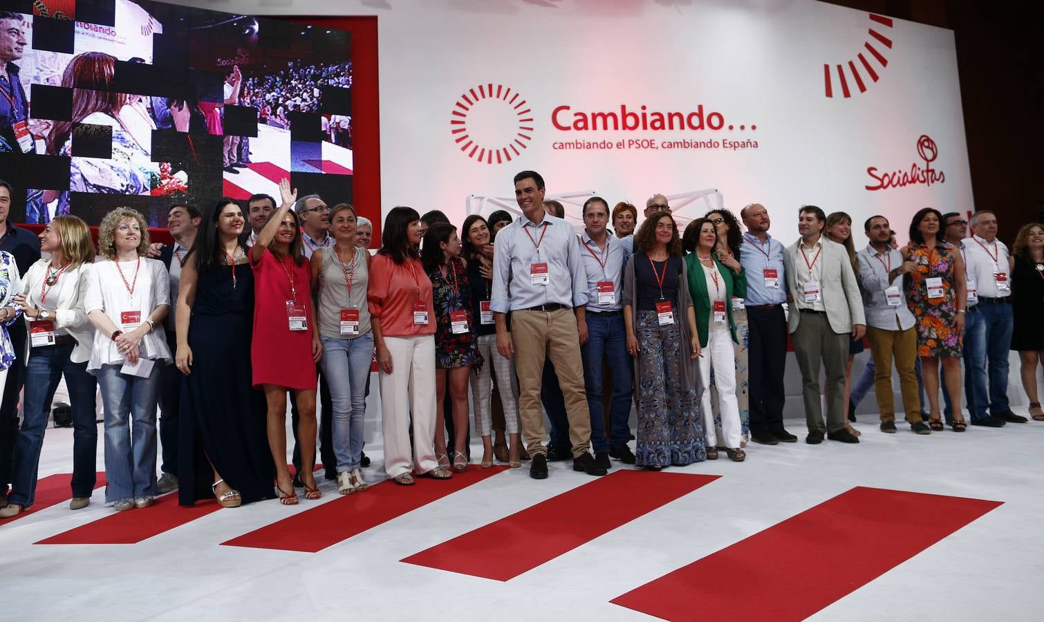 El PSOE cierra su Congreso con nueva Ejecutiva y nuevo líder