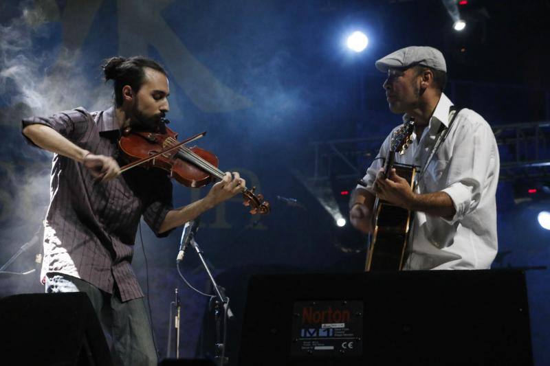 Kepa Junquera cierra el Festival Folk de Plasencia