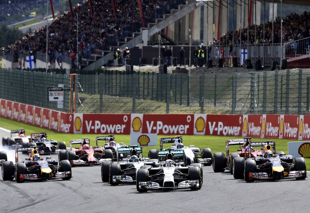 Ricciardo (Red Bull) gana el Gran Premio de Bélgica de Fórmula 1