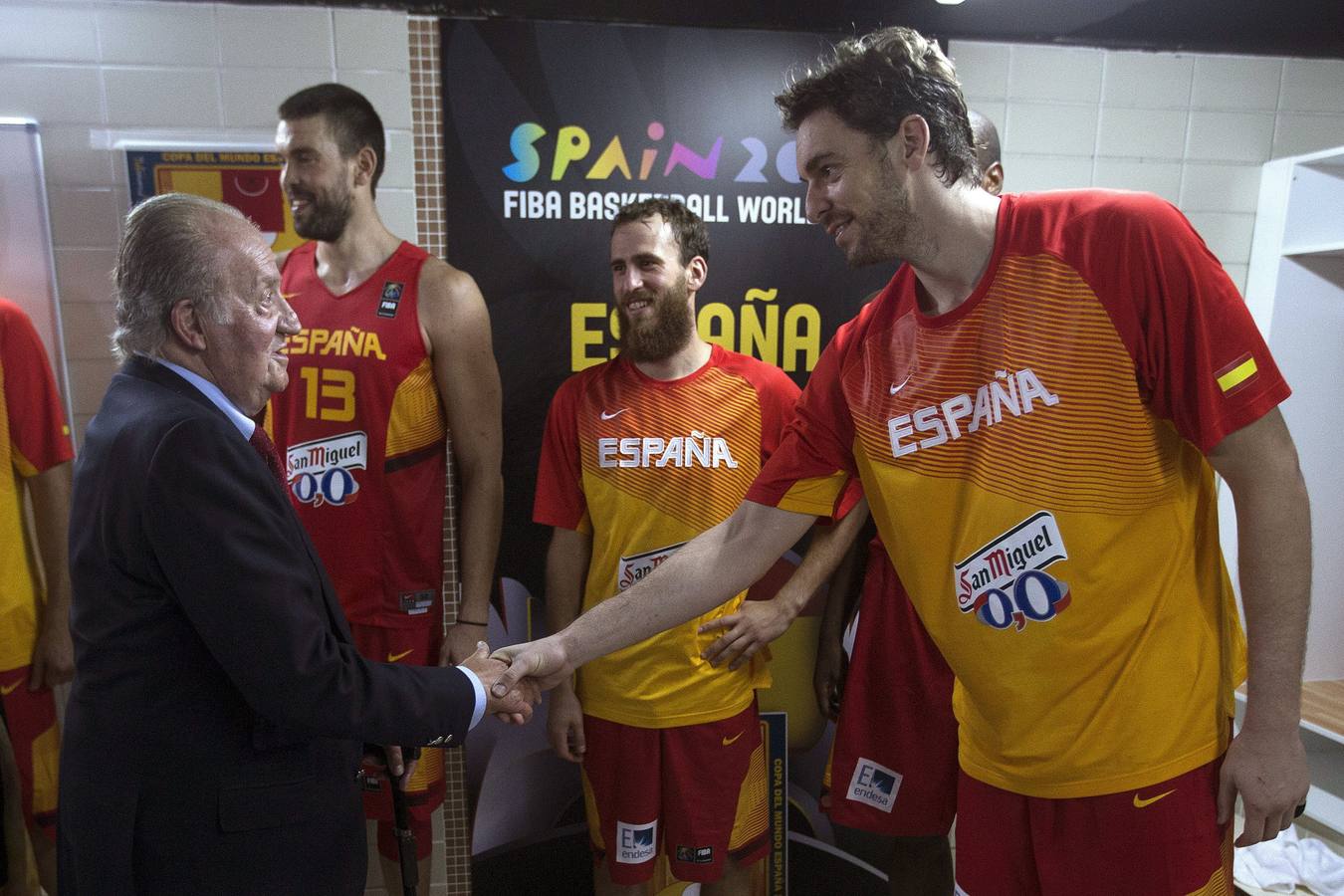 Sábado, 30 de agosto. Primera jornada del Mundial de Baloncesto en el que España venció a Irán por 90 a 60. Fotografías: Agencias.