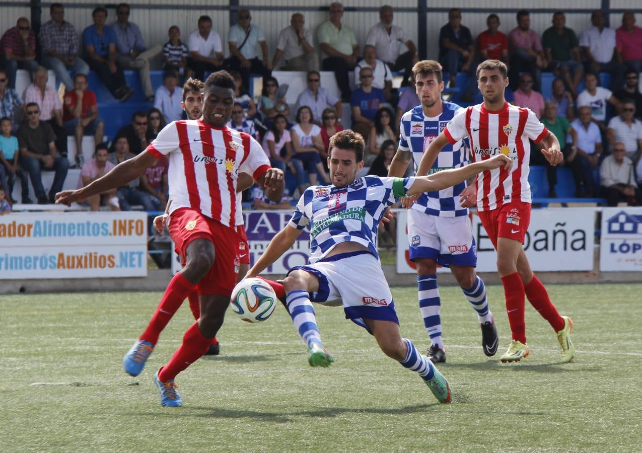 Victoria del Arroyo ante el Almería B (1-0)