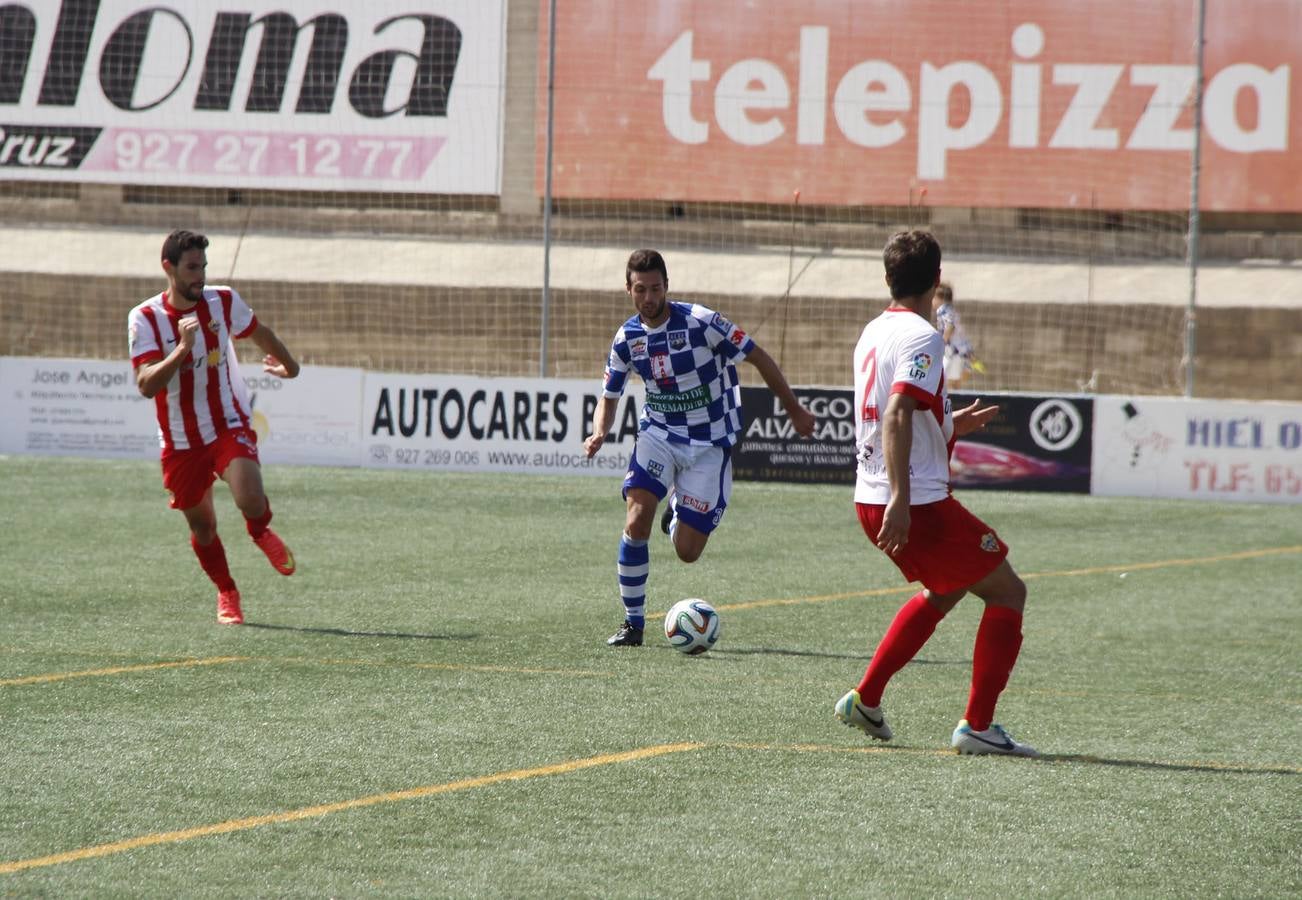 Victoria del Arroyo ante el Almería B (1-0)