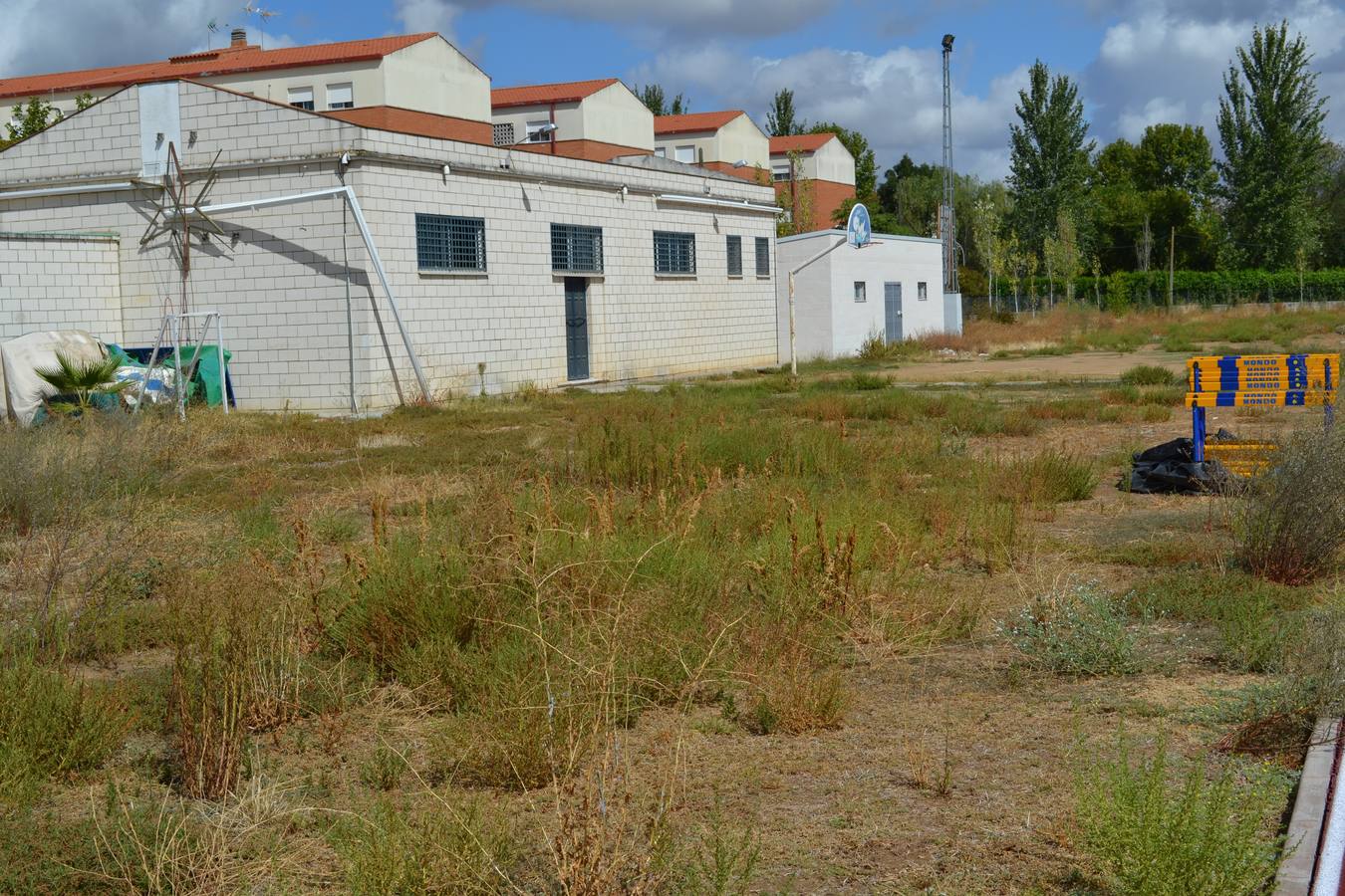 Estado de las instalaciones del Club de Atletismo de Montijo