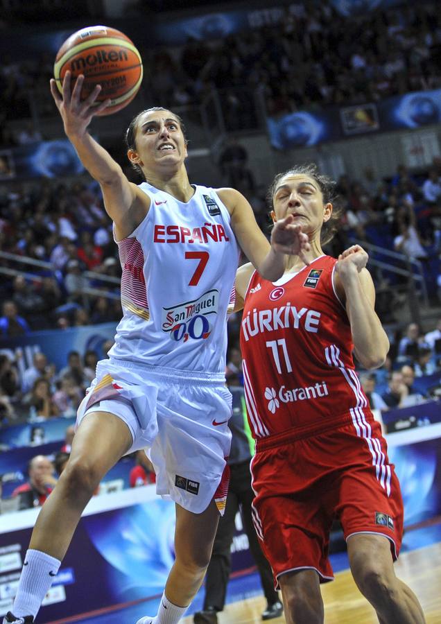 España gana a Turquía y alcanza la final del Mundial femenino