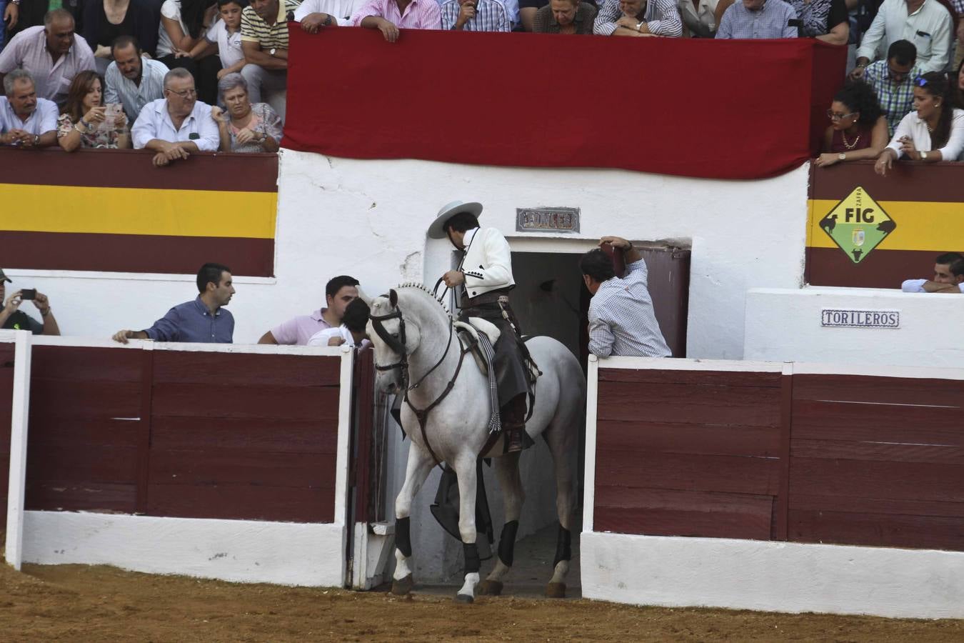 Pablo Hermoso de Mendoza, Diego Ventura y Andrés Romero entusiasman en Zafra