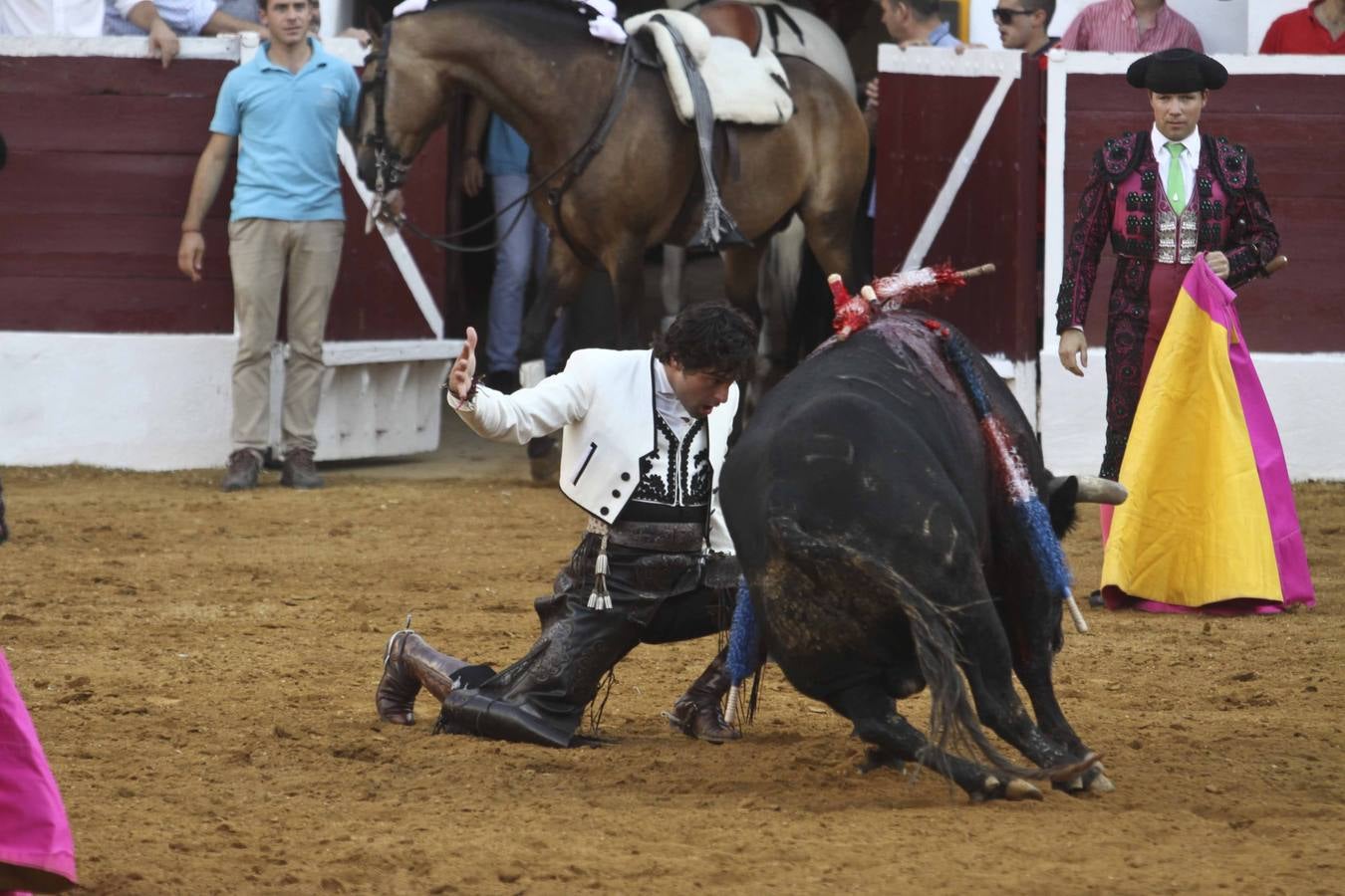 Pablo Hermoso de Mendoza, Diego Ventura y Andrés Romero entusiasman en Zafra