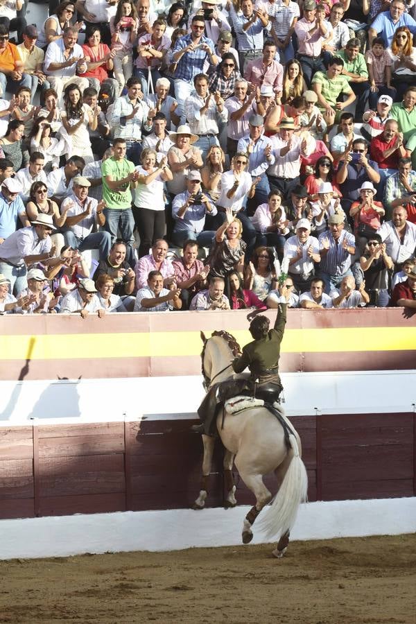 Pablo Hermoso de Mendoza, Diego Ventura y Andrés Romero entusiasman en Zafra