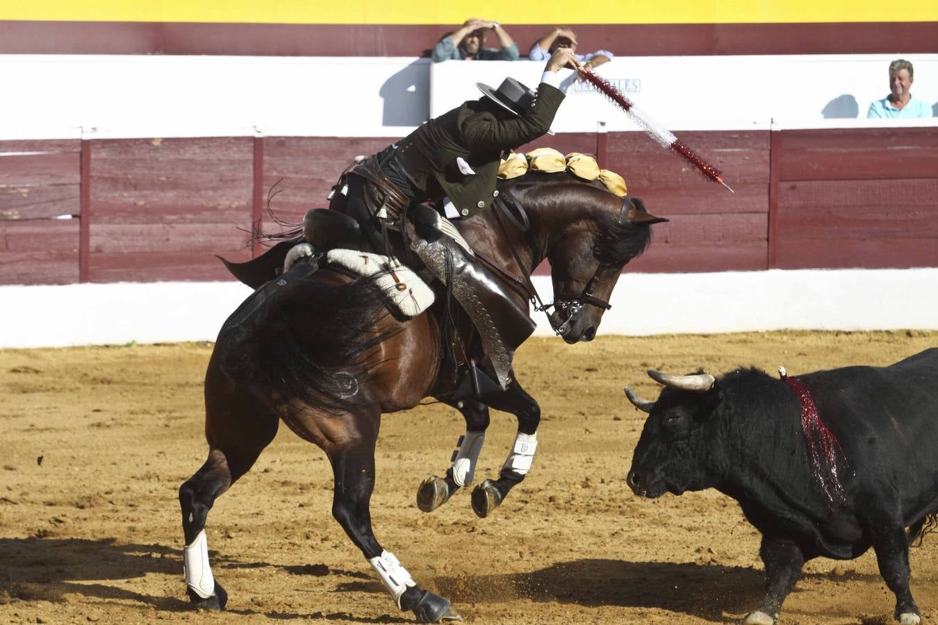 Pablo Hermoso de Mendoza, Diego Ventura y Andrés Romero entusiasman en Zafra