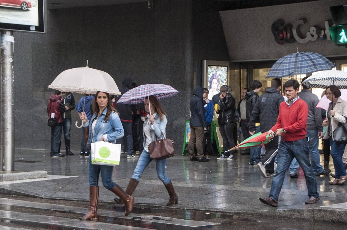 Lunes 13 de octubre: Continua la inestabilidad con fuertes lluvias en Extremadura, especialmente en la provincia de Badajoz. Foto: Pakopí