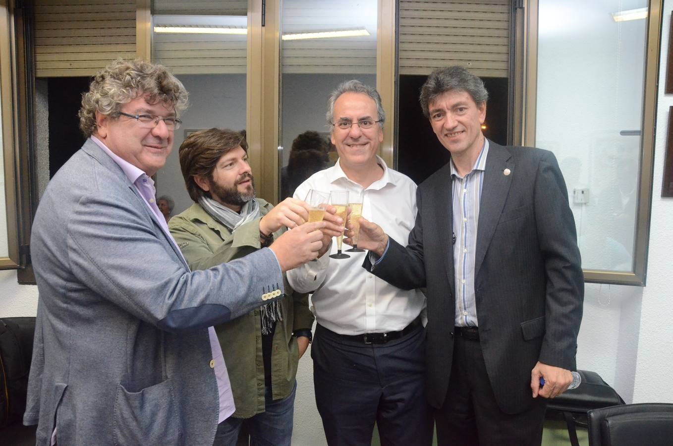 Miércoles, 29 de octubre. Segundo Píriz gana las elecciones a rector de la Universidad de Extremadura. Fotografías: Casimiro Moreno