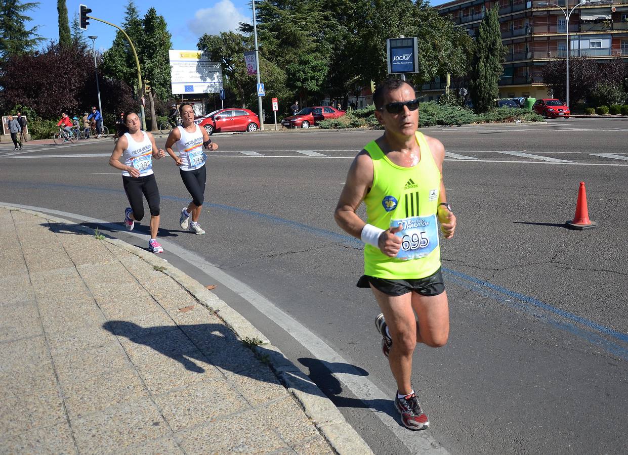 (II) Durante el recorrido de la Media Maratón Elvas-Badajoz