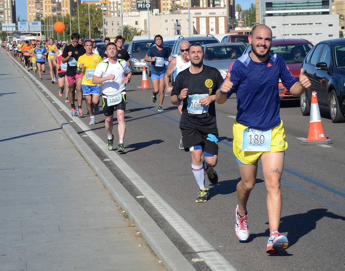(II) Durante el recorrido de la Media Maratón Elvas-Badajoz
