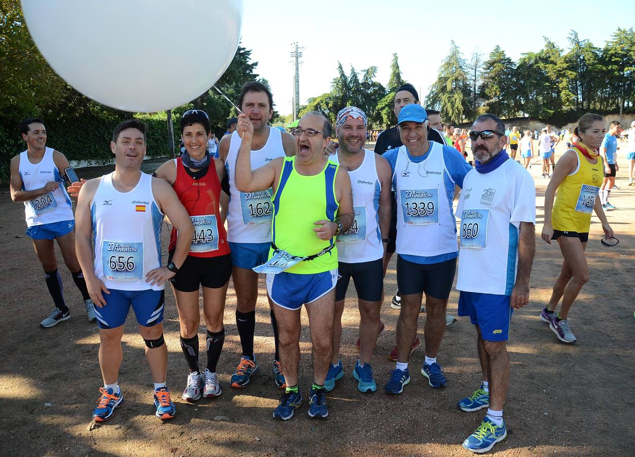 Salida de la Media Maratón Elvas-Badajoz
