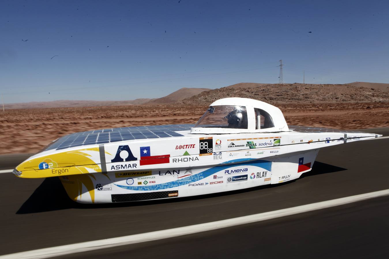 Carrera Solar Atacama 2014