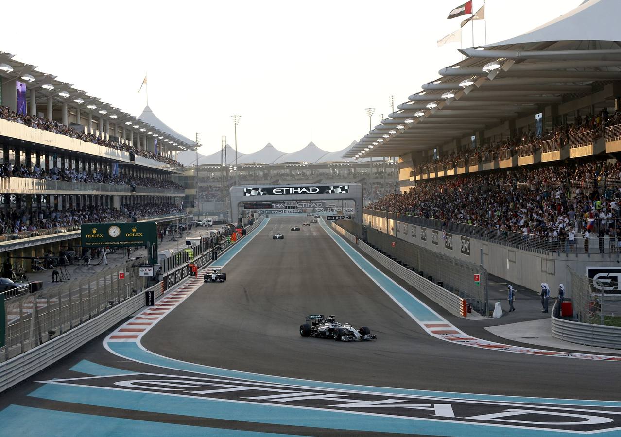 Hamilton, campeón del mundo de Fórmula 1 tras ganar el GP de Abu Dabi
